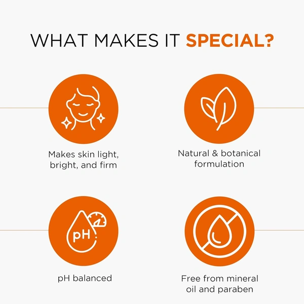 Oshea Herbals Brightening & Illuminating Foaming Facewash for All Skin Types 150ml| Deep Cleansing Formula Removes Impurities & Dullness | Enriched with Vitamin C & Grapefruit Extract