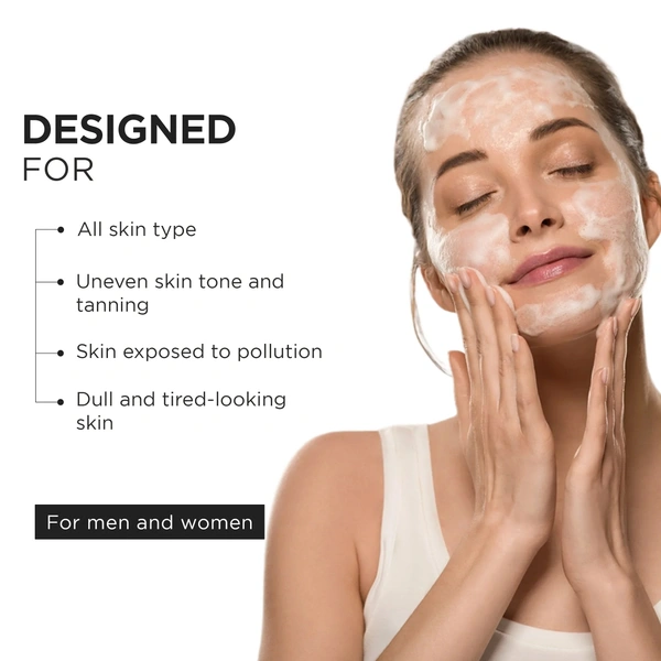 Oshea Herbals Cafeine Pro Coffee Face Wash 120g | Enriched with Coffee Seed Oil & Mulberry Extracts | Gently Cleanses, Removes Impurities, Brightens & Refreshes Skin