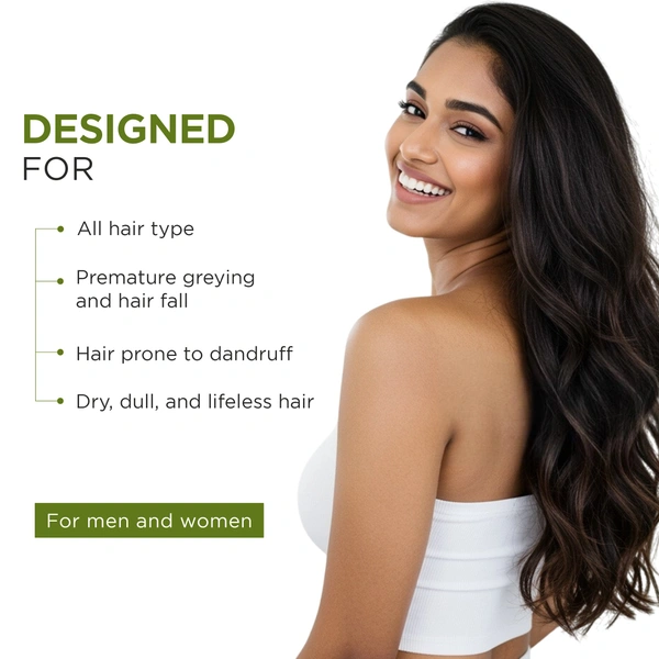 Oshea Herbals Natural Henna Hair Pack 100g | Brown Shade  Darkens Greys | Nourishes & Strengthens Hair | Enriched with Mehandi | Neem & Amla for Healthy Growth