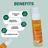 Oshea Herbals Papayaclean Anti Blemish Gel for All Skin Types 120ml | Hydrate Skinn & De-pigmentation | Lighten blamishes | Enhance Complexion