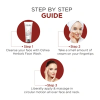 Oshea Herbals PhytoWHITE Brightening & Lightening Cream with SPF 25 PA+ 50g | Whitening Boost | UV Protection | Evens Skin Tone & Radiant Glow | Herbal Daily Moisturizer