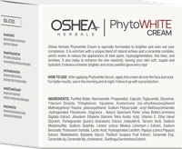 Oshea Herbals PhytoWHITE Brightening & Lightening Cream with SPF 25 PA+ 50g | Whitening Boost | UV Protection | Evens Skin Tone & Radiant Glow | Herbal Daily Moisturizer