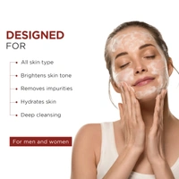 Oshea Herbals PhytoWHITE Brightening & Lightening Face Wash 100ml | Whitening Boost Formula | Deep Cleanse | Glowing Skin | Natural Extracts | RadiantFresh Look