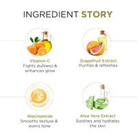 Oshea Herbals Skin Illuminating Face Serum 30ml for Unisex| Reduces Pigmentation, Wrinkles & Dullness | Hydrates & Evens Tone | Enriched with Vitamin C & Grapefruit Extract