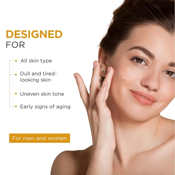 Oshea Herbals Vitamin C Brightening & Illuminating skin Gel 120ml | Lightweight Hydrating Gel for Glowing Skin | Brightens, Soothes & Revives Dull Skin | Enriched with Vitamin C & Herbal Extracts