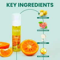 Oshea Herbals Vitamin C Brightening & Illuminating Skin Toner 120ml | With Lemon Peel Extract & Vitamin C | Purifies, Refreshes, Balances pH & Restores Radiant Skin