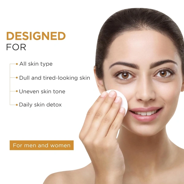 Oshea Herbals Vitamin C Brightening & Illuminating Skin Toner 120ml | With Lemon Peel Extract & Vitamin C | Purifies, Refreshes, Balances pH & Restores Radiant Skin