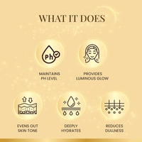 Ozone Illuminous Gold Facial Kit - 60g | 6-Step Organic Facial for Radiant, Luminous Skin | Reduce Dullness | Skin Brightening | For Natural Golden Glow | For All Skin Types