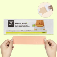 Pee Safe Feminine Herbal Pain Relief Patches (5 patches)| Natural & Pain Relief for Menstrual Discomfort | Sleek Design |  No Side Effects & Comfort for Up to 12 Hours