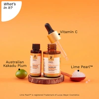 Pilgrim Vitamin C Serum 20%, 25ml | Brightens Skin, Reduces Dark Spots, and Boosts Collagen for a Youthful, Radiant Complexion with Potent Antioxidant Protection.