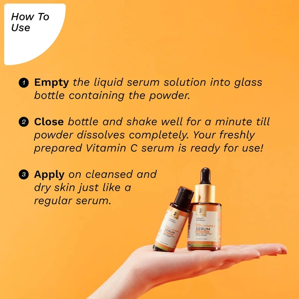 Pilgrim Vitamin C Serum 20%, 25ml | Brightens Skin, Reduces Dark Spots, and Boosts Collagen for a Youthful, Radiant Complexion with Potent Antioxidant Protection.