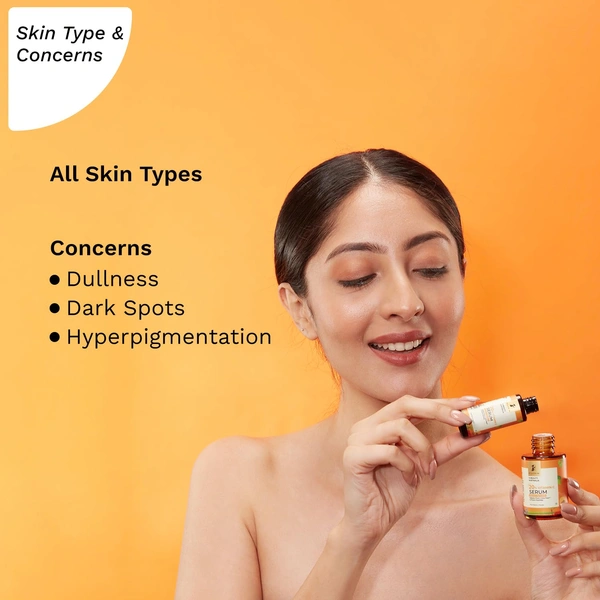 Pilgrim Vitamin C Serum 20%, 25ml | Brightens Skin, Reduces Dark Spots, and Boosts Collagen for a Youthful, Radiant Complexion with Potent Antioxidant Protection.