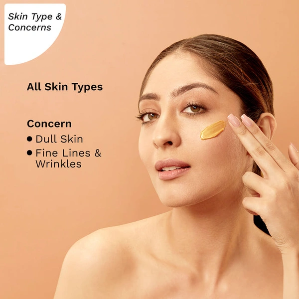 Pilgrim 24K Gold Facial Mask, 50.0 gm | 1.8 oz. | Enhances Natural Glow | Firms & Brightens Skin