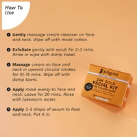 Pilgrim 24K Gold Facial Mask, 50.0 gm | 1.8 oz. | Enhances Natural Glow | Firms & Brightens Skin