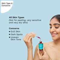 Pilgrim 25% AHA + 2% BHA + 5% PHA Peeling Solution -30ml  | Smooth Texture & Pore Cleansing | Brightens & Evens Skin Tone | Reduces Fine Lines & Dark Spots | Unclogs Pores | Chemical Exfoliation | For All Skin Types