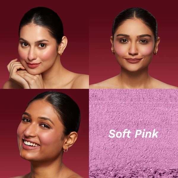 Pilgrim Blush Duo 2-IN-1 Flamenco Pink-01, 9g | Two Blendable Shades for a Soft, Radiant Blush That Complements All Skin Tones.