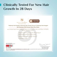 Pilgrim 3% Redensyl & 4% Anagain Advanced Hair Growth Serum 25ml Roll-On | Korean Black Rice Scalp Treatment | Controls Hair Fall, Boosts Regrowth & Density