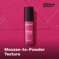 Pilgrim 3-in-1 Insta Tint - 2.5g | Multi-purpose Lip, Cheek & Eye Tint | With Goodness Of Spanish Squalane, Almond Oil, Avocado Oil And Macadamia Nut Oil |  Lightweight | Long-lasting & Buildable Color | Natural Glow | Perfect for All Skin Tones | (Pink Filter - 01)