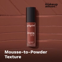 Pilgrim 3-in-1 Insta Tint - 2.5g | Multi-purpose Lip, Cheek & Eye Tint | With Goodness Of Spanish Squalane, Almond Oil, Avocado Oil And Macadamia Nut Oil |  Lightweight | Long-lasting & Buildable Color | Natural Glow | Perfect for All Skin Tones | (The Brown Trend -03)