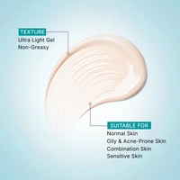 Pilgrim 5% Vitamin C Brightening Ultra Light Gel Sunscreen with Australian Kakadu Plum 45ml | SPF 60 PA++++ UVShieldX Technology | Broad Spectrum | No White Cast