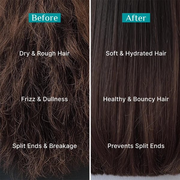 Pilgrim Advanced Damage Repair Shampoo 400ml with Korean Rice Water & Collagen for Unisex use | 17 Amino Acids, Wheat Protein & 5 Ceramides | Paraben-Free Formula for Dry, Damaged Hair