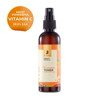 Pilgrim Australian 1% Vitamin C Toner - 100ml | With Kakadu Plum & Lime Pearl� | Vitamin C Toner for Open Pores Tightening | Brightens & Hydrates | Skin Refreshing Toner | Glow-Boosting Toner Dark Spots Reduction | For All Skin Types