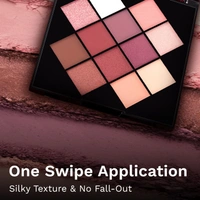 Pilgrim Eyeshadow Palette Fiesta Queen | 12-in-1 Highly Pigmented Eye Shades | Vibrant Multi-Finish Palette | Ultra Blendable Smooth Texture | Party Glam Festival Looks | 24gm