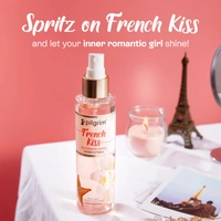 Pilgrim French Kiss Body Mist - 150ml | With Warm Vanilla & Sensual Starfruit | Long-Lasting |  Body Mist for Women | Ideal Gift for Fragrance Lovers | Romance perfume for women | Designed in France