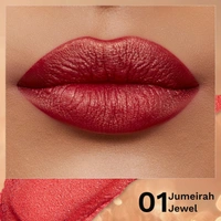 Pilgrim Glitter Lipstick Dubai luxury lifestyle 08-Her Highness 4.2g | Glitter-Infused Matte Finish | Enriched with Vitamin E & Olive Oil | Non-Drying & Long-Lasting | Suitable for All Skin Types