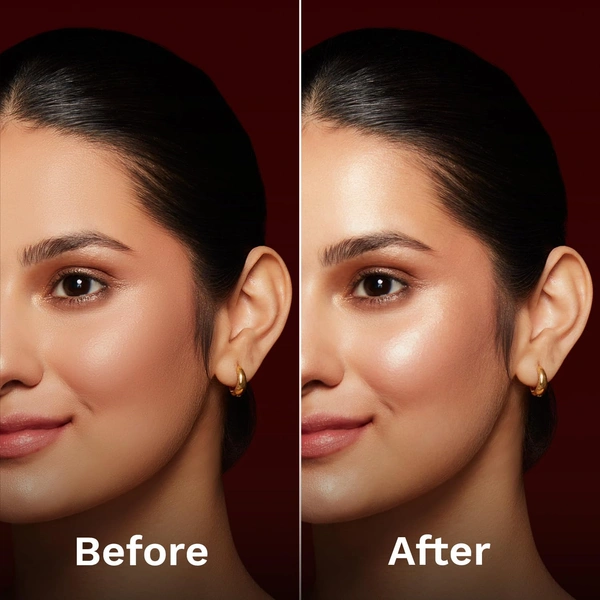 Pilgrim Highlighter Duo Gold & Rose Gold-01, 11g | Buildable Glow with Two Radiant Shades for a Luminous Finish, Perfect for Day or Night Makeup Looks.