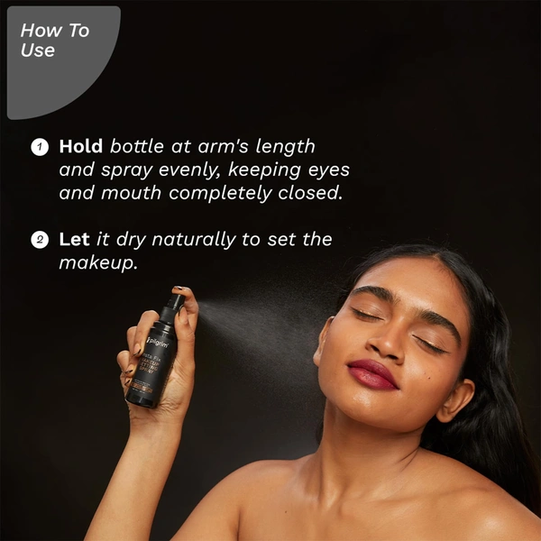 Pilgrim Insta Fix Makeup Setting Spray 60ml | Locks Makeup in Place, Hydrates Skin, and Provides a Fresh, Dewy Finish All Day.