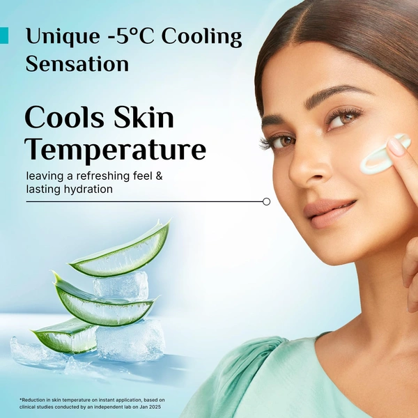 Pilgrim Korean Aloe Cooling Fluid Sunscreen with Hyaluronic Acid 50ml | SPF 50+ PA++++ | Instant Cooling Effect | Broad Spectrum Protection | Lightweight & Water-Resistant
