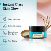 Pilgrim Korean Rice Water Hydra Glow Moisturizer 50g | Hyaluronic Acid & 3% Niacinamide | Hydrating, Brightening & Plumping Cream | Paraben-Free, Suitable for All Skin Types