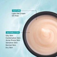 Pilgrim Korean Rice Water Hydra Glow Moisturizer 50g | Hyaluronic Acid & 3% Niacinamide | Hydrating, Brightening & Plumping Cream | Paraben-Free, Suitable for All Skin Types