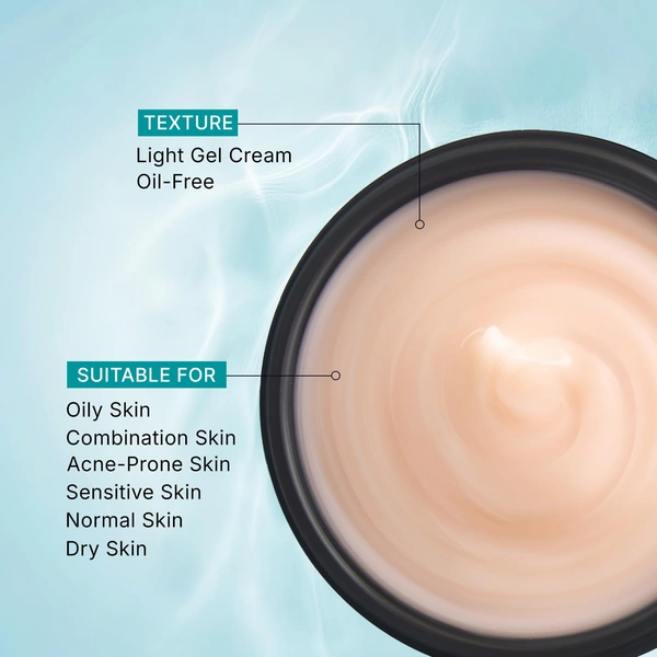 Pilgrim Korean Rice Water Hydra Glow Moisturizer 50g | Hyaluronic Acid & 3% Niacinamide | Hydrating, Brightening & Plumping Cream | Paraben-Free, Suitable for All Skin Types