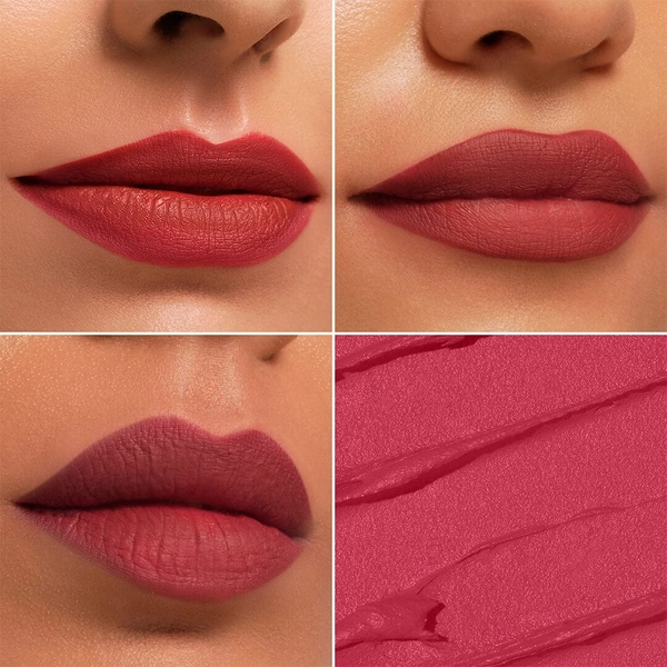 Pilgrim Lip Crayon 1.4g Matt Me Up The Spanish Collection Naughty Wine 26 | Ultra Smooth Velvet Matte, High Pigment, Long Wear Nude Lip Crayon