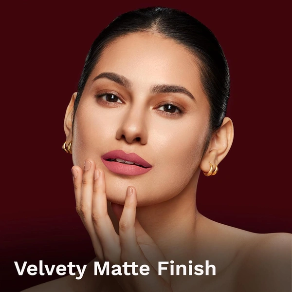 Pilgrim Matte Bullet Lipstick (Pink Passion 11)| Bold Pink, Long-Lasting Matte Finish | Hydrating with Squalane | SPF 30 Protection | Smudge-Resistant & Vegan