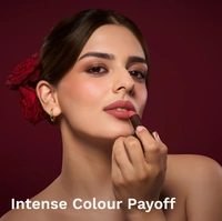 Pilgrim Matte Bullet Lipstick (Pink  Romance 14)| Soft Pink, Long-Lasting Matte Finish | Hydrating with Squalane | SPF 30 Protection | Smudge-Resistant & Vegan