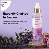 Pilgrim NY Babe Body Mist - 150 ml | With Dewy Rose & Bold Patchouli | Long-Lasting |  Body Mist for Women | Romance perfume for women  | Elegant fragrance | Designed in France