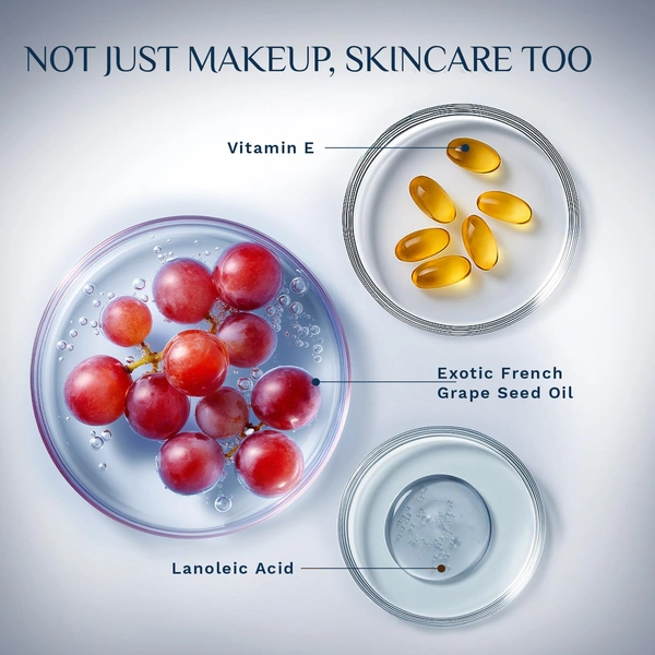 Pilgrim Oh So Creme Bullet Lipstick with Ch�rie Pink - 11 Shade | Silky Matte Finish & Highly Pigmented  |  Long Lasting & Smooth Glide |  Lightweight Formula with French Grape Seed Oil