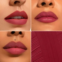 Pilgrim Oh So Creme Bullet Lipstick with Ch�rie Pink - 11 Shade | Silky Matte Finish & Highly Pigmented  |  Long Lasting & Smooth Glide |  Lightweight Formula with French Grape Seed Oil