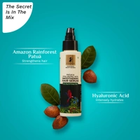 Pilgrim Patua Hyaluronic Acid Smoothening Hair Serum -100ml | For Dry & Frizzy Hair | Hydrates & Detangles |  Lightweight, Non-Greasy Formula | Smooth & Silky Hair | Shine-Enhancing Hair Serum | for All Hair Types