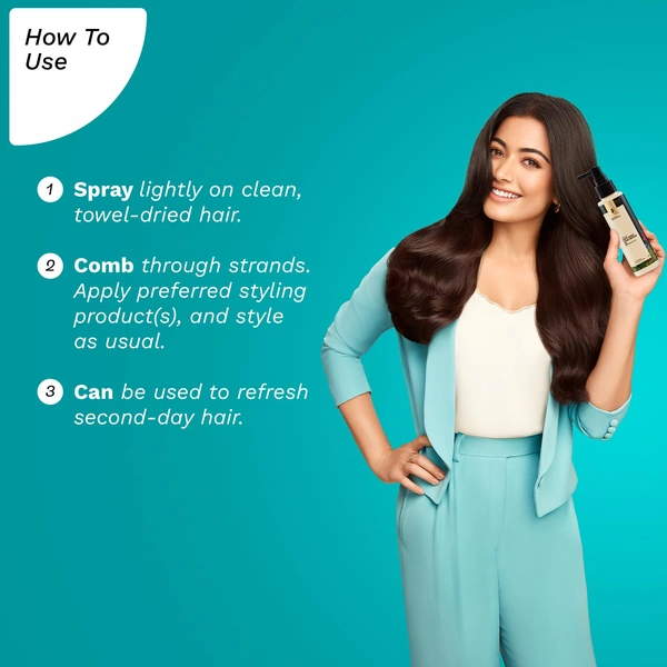 Pilgrim Patua Leave-In Conditioner - 100ml | With Amino Acids & Hydrolyzed Protein | 3-In-1 Conditioner Nourishes, Detangles & Protects | Protects Hair from Heat Damage | Strengthening hair | Lightweight | Sulfate & Paraben-Free | For All Hair Types