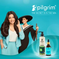 Pilgrim Patua Leave-In Conditioner - 100ml | With Amino Acids & Hydrolyzed Protein | 3-In-1 Conditioner Nourishes, Detangles & Protects | Protects Hair from Heat Damage | Strengthening hair | Lightweight | Sulfate & Paraben-Free | For All Hair Types