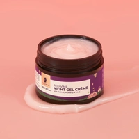 Pilgrim Red Vine Night Gel Cream -50g | With  Retinol, Mulberry & Vitamin C  | Anti-Aging | Wrinkle Reducing | Youthful Glow | Non-greasy | Nourishing Overnight | for Oily, Dry & Sensitive skin