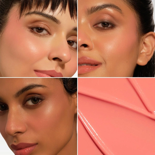 Pilgrim Rosy Delight Liquid Serum Blush  Macaron Crush - 04 | Dewy Radiant Finish | Highly Pigmented Lightweight Serum Formula | Long Lasting Buildable Smooth BlendFrench Grape Seed Oil Infused