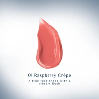 Pilgrim Rosy Delight Liquid Serum Blush Raspberry Cr�pe - 01 | Dewy Radiant Finish | Highly Pigmented Lightweight Serum Formula | Long Lasting Buildable Smooth BlendFrench Grape Seed Oil Infused