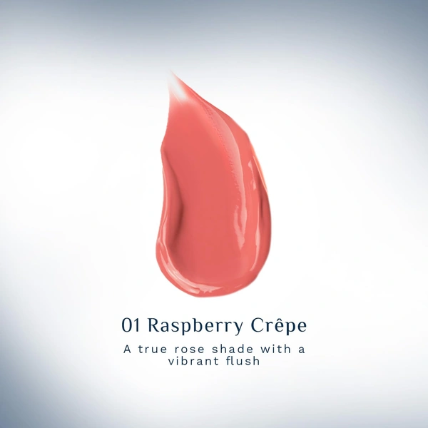 Pilgrim Rosy Delight Liquid Serum Blush Raspberry Cr�pe - 01 | Dewy Radiant Finish | Highly Pigmented Lightweight Serum Formula | Long Lasting Buildable Smooth BlendFrench Grape Seed Oil Infused