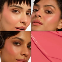 Pilgrim Rosy Delight Liquid Serum Blush Ros� Souffl� - 02 | Dewy Radiant Finish | Highly Pigmented Lightweight Serum Formula | Long Lasting Buildable Smooth BlendFrench Grape Seed Oil Infused