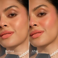 Pilgrim Rosy Delight Liquid Serum Blush Ros� Souffl� - 02 | Dewy Radiant Finish | Highly Pigmented Lightweight Serum Formula | Long Lasting Buildable Smooth BlendFrench Grape Seed Oil Infused